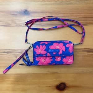 Vera Bradley Art Poppies Crossbody Purse